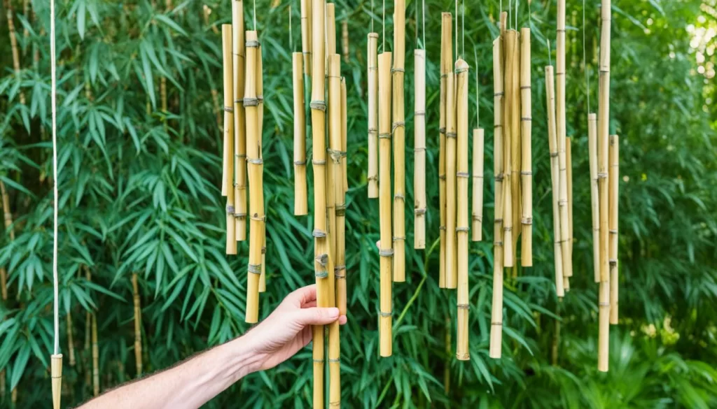 bamboo wind chimes DIY bamboo wind chimes DIY