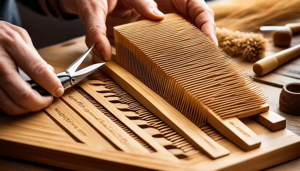 handmade wooden comb handmade wooden comb