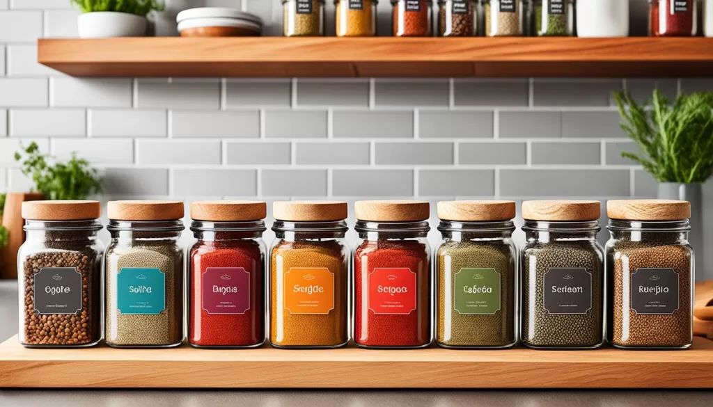 personalized kitchen organization jars personalized kitchen organization jars
