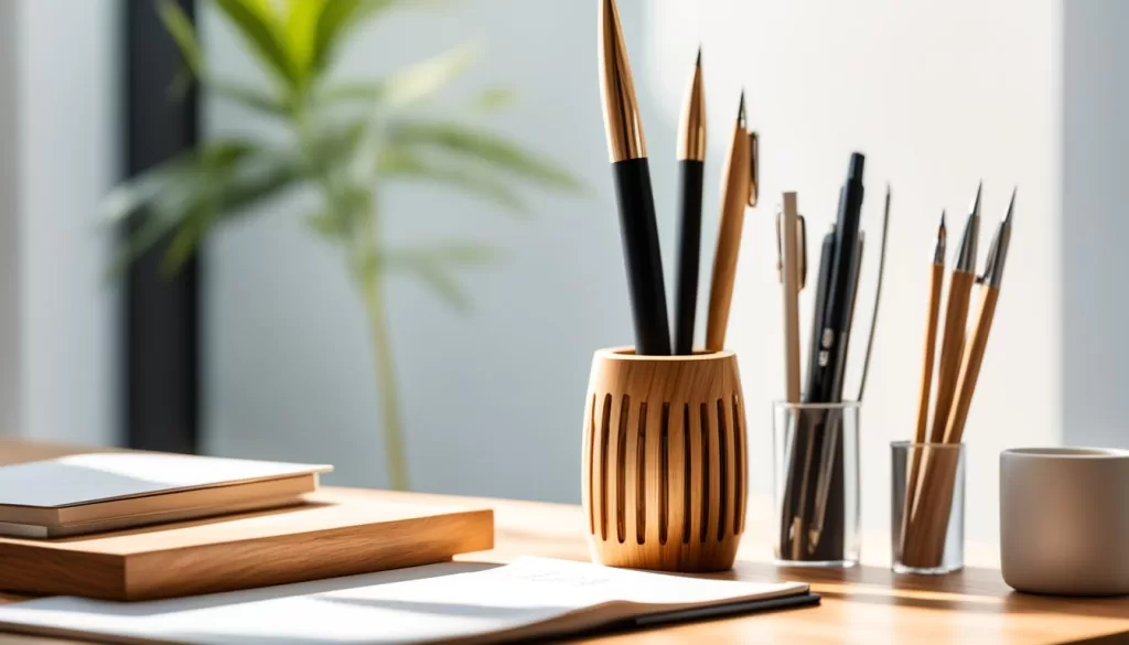 wooden pen holder wooden pen holder