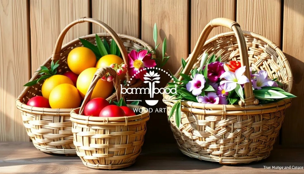 Durable bamboo baskets Durable bamboo baskets