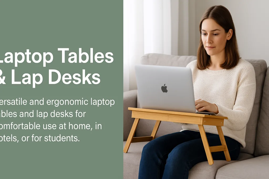Bamboo Laptop Tables Lap Desk