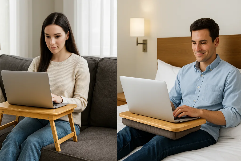 Bamboo Laptop Tables Lap Desks