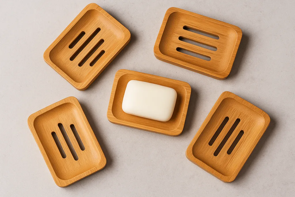 Bamboo Soap Dishes