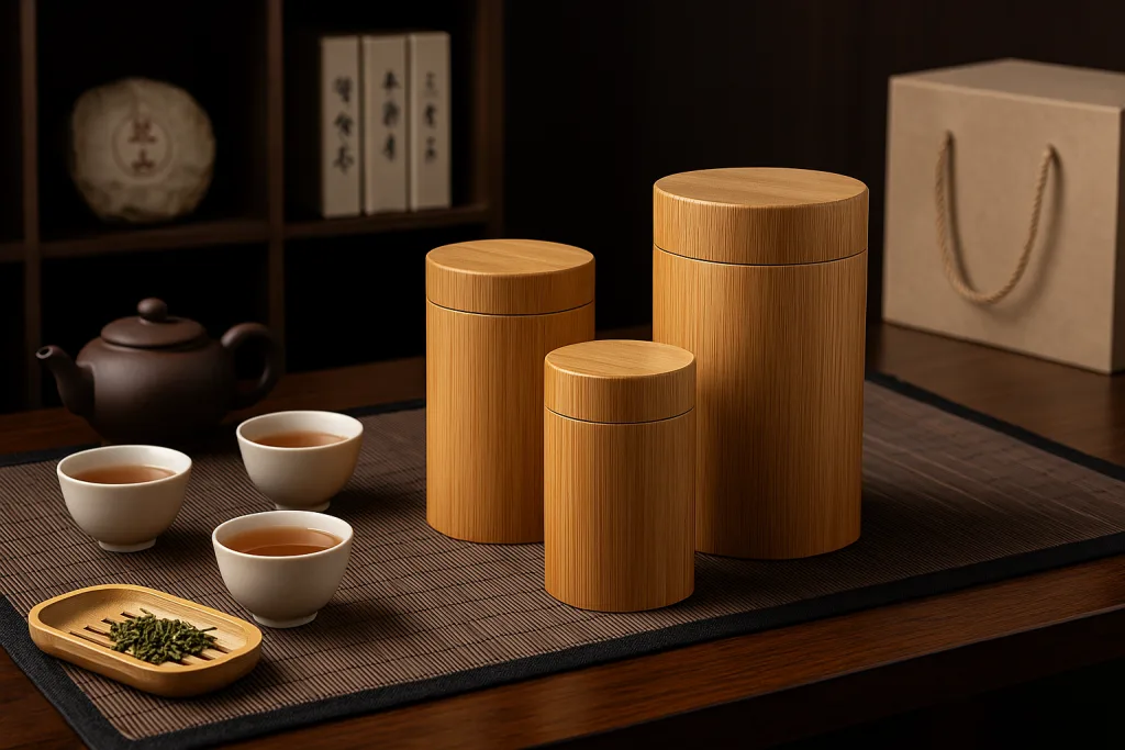 Bamboo Tea Canister Use