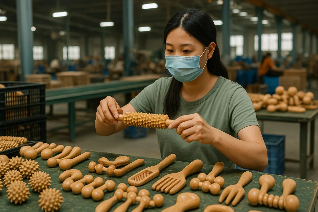 Wooden Massagers Manufacturing