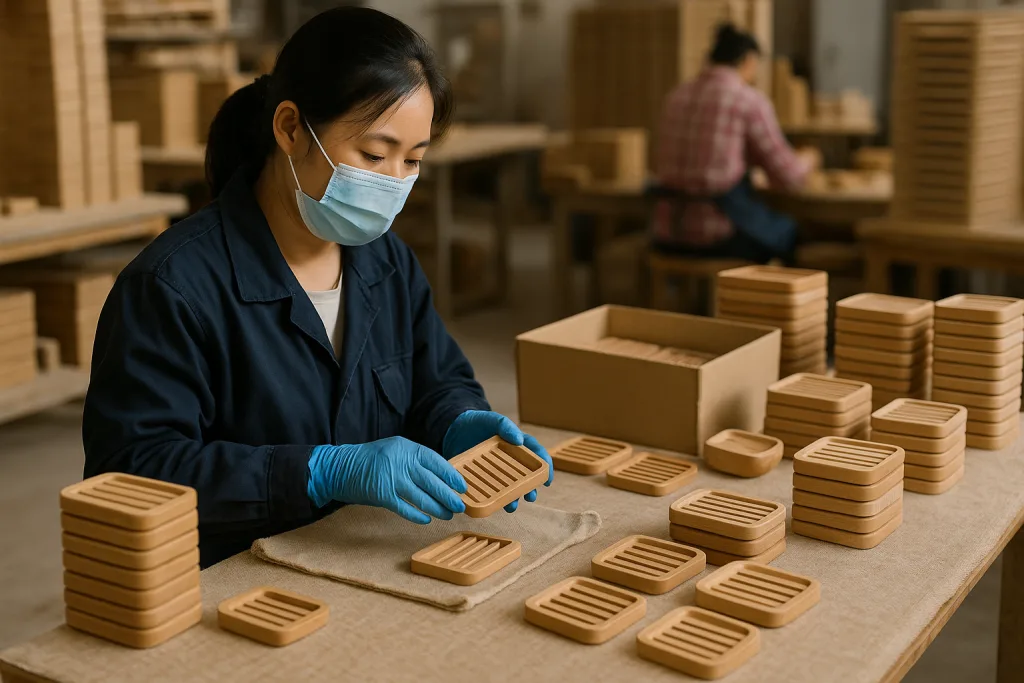 Wooden Soap Dishes Manufacturing