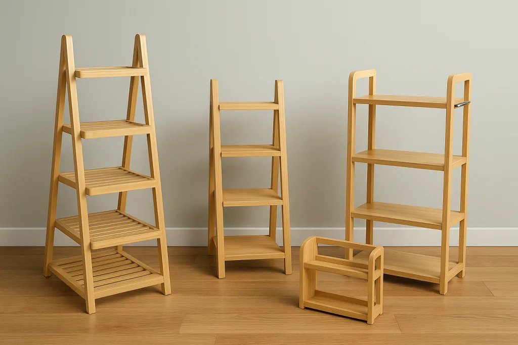 Wooden Storage Racks & Stands