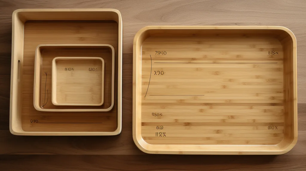 Price Range by Tray Size Comparison chart illustrating cost, risk, and responsibility between different shipping terms.