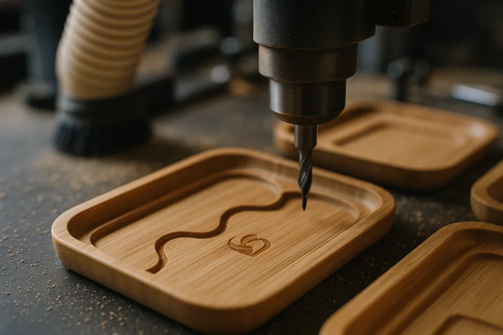 cnc laser engraving bamboo tray 1 cnc laser engraving bamboo tray 1