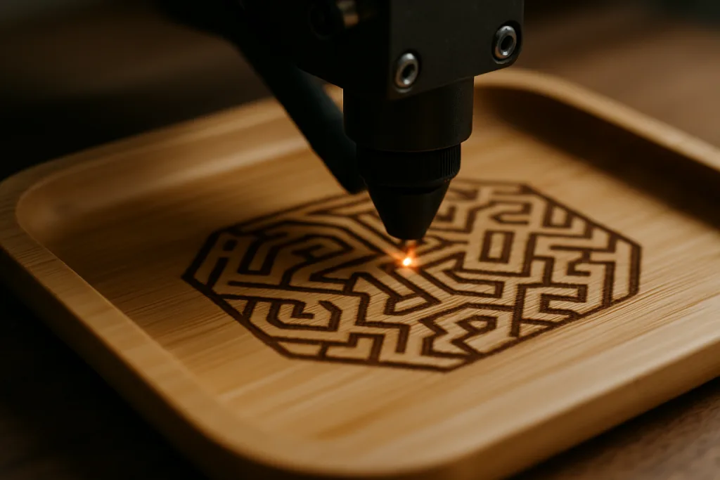 laser engraved bamboo tray laser engraved bamboo tray