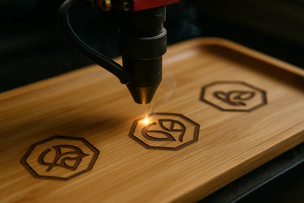 laser engraving bamboo tray laser engraving bamboo tray