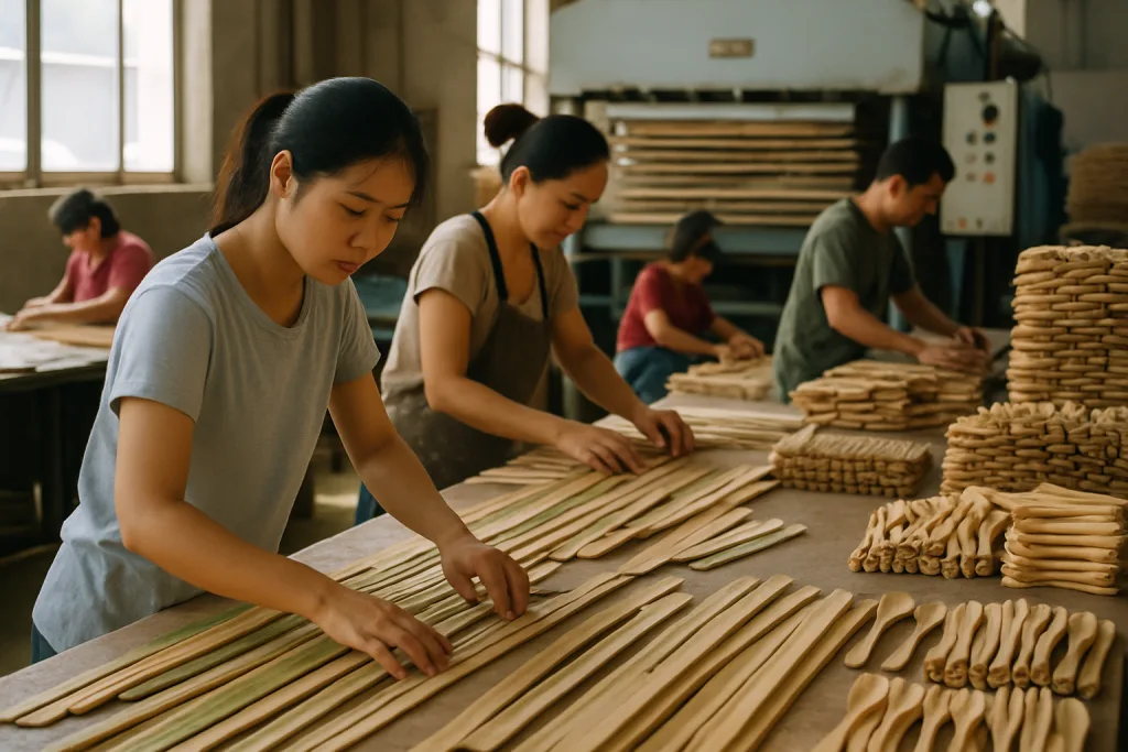 bamboo slat sorting lamination 3 bamboo slat sorting lamination 3