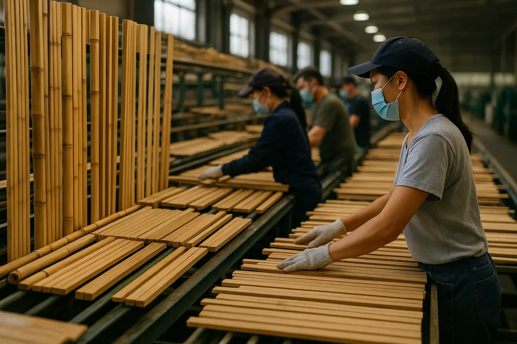 grain sorting bamboo board grain sorting bamboo board