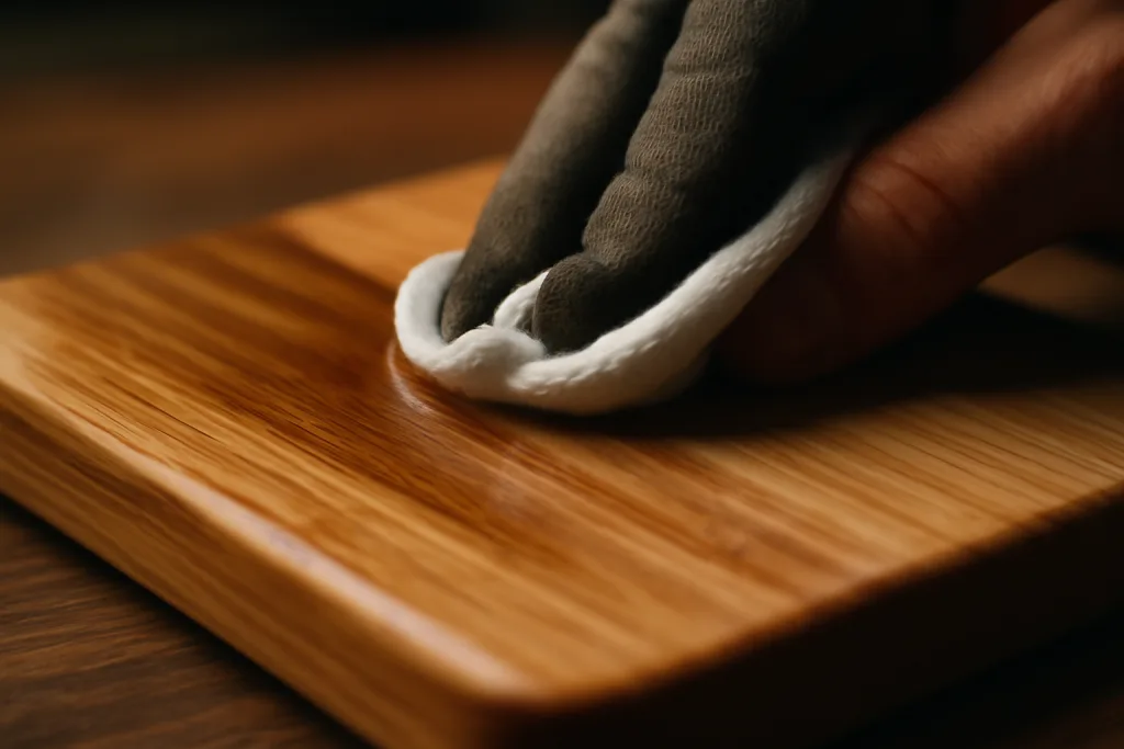 oil wax application bamboo board oil wax application bamboo board