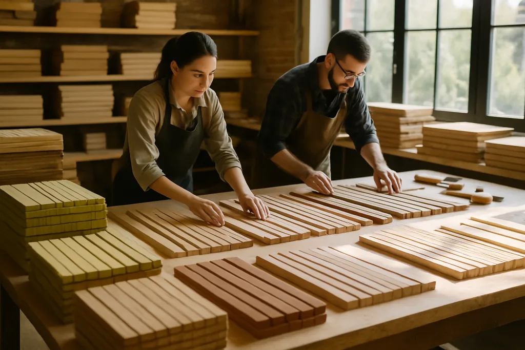 wood slat sorting lamination japandi rustic decor wood slat sorting lamination japandi rustic decor