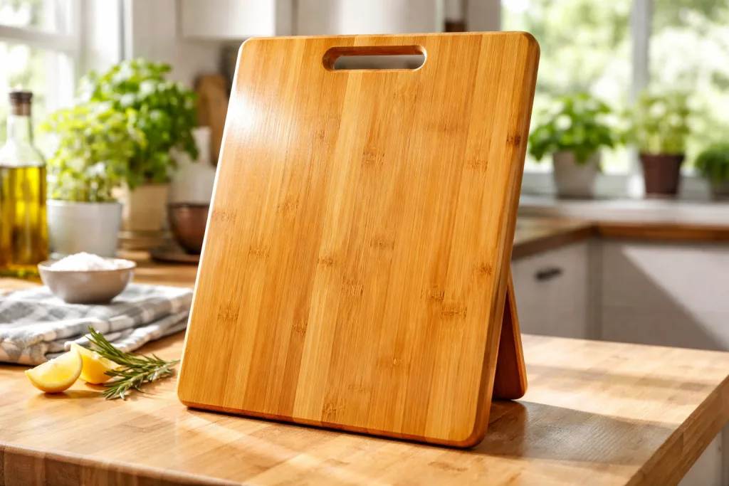 bamboo cutting board after oiling bamboo cutting board after oiling