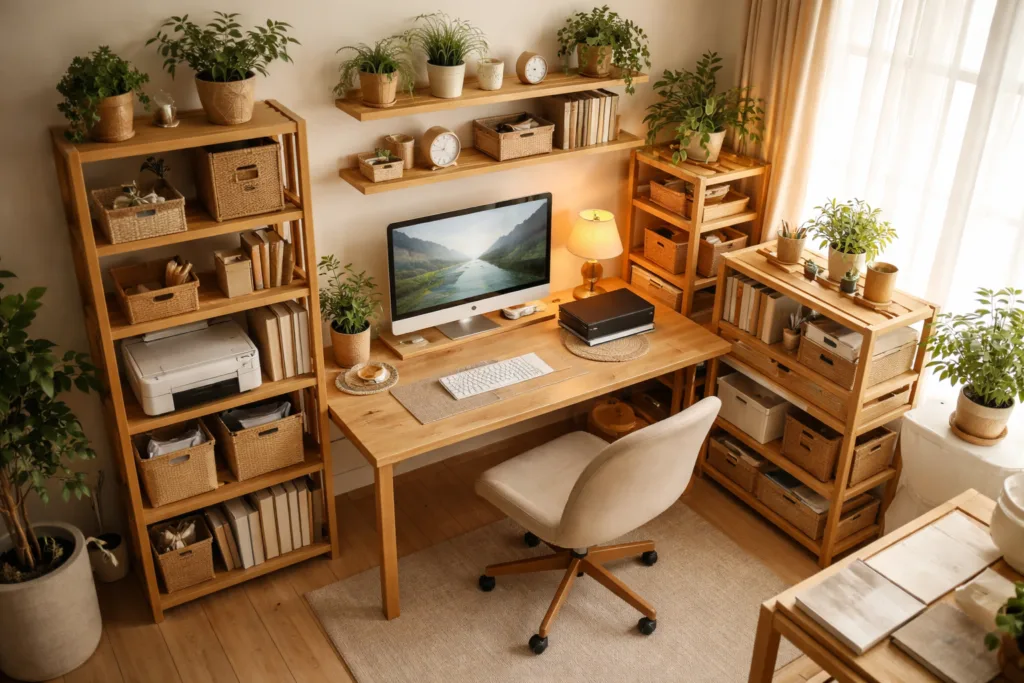 bamboo storage racks home office organization bamboo storage racks home office organization