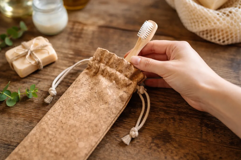 diy zero waste bamboo toothbrush pouch diy zero waste bamboo toothbrush pouch