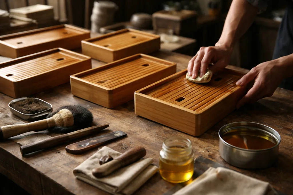 manufacturing oiling bamboo tea trays manufacturing oiling bamboo tea trays