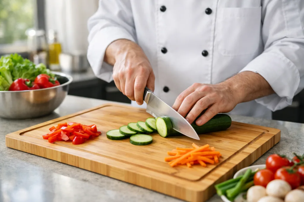 bamboo cutting board knife friendly chef bamboo cutting board knife friendly chef
