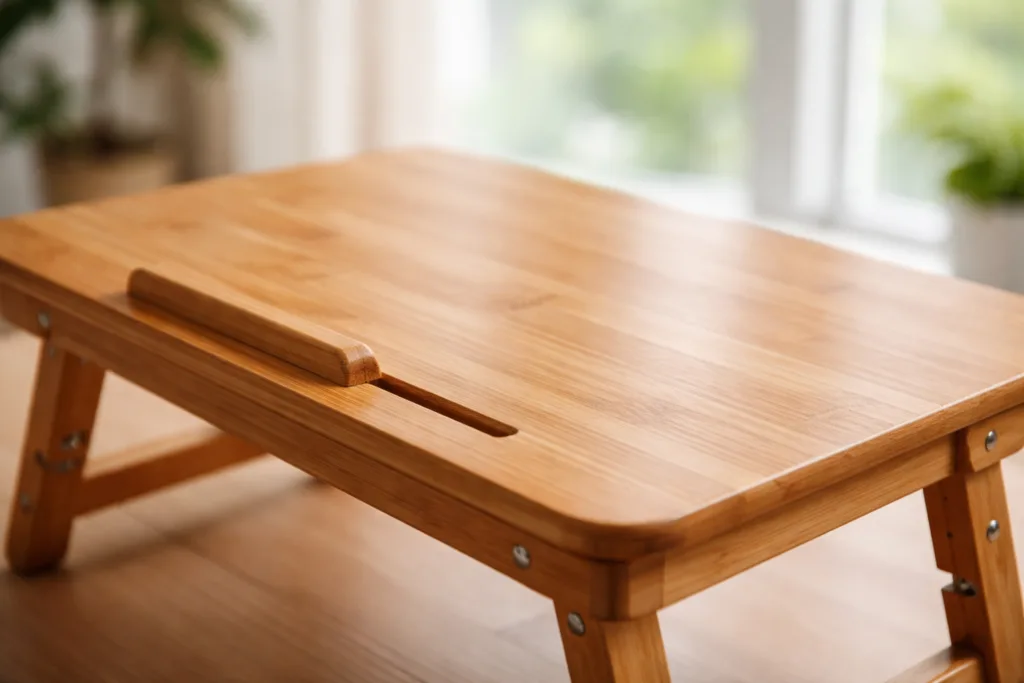 bamboo laptop table grain detail bamboo laptop table grain detail
