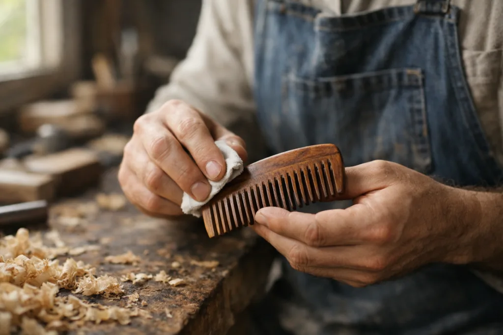 crafting neem wood comb crafting neem wood comb