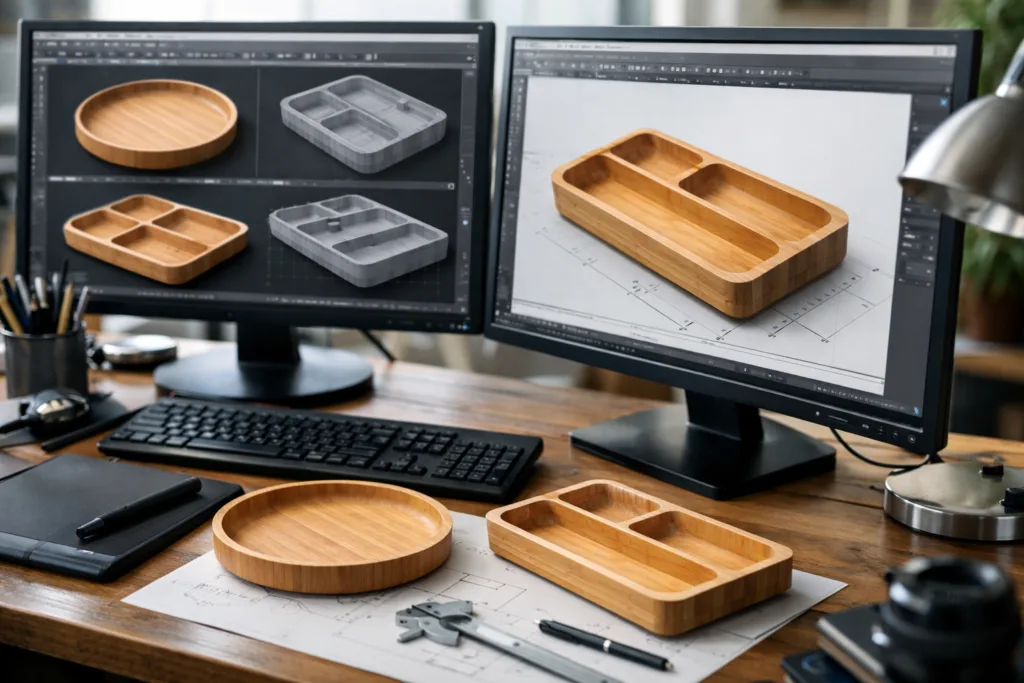 pressed bamboo cad mold design pressed bamboo cad mold design