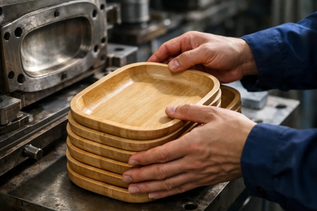 pressed bamboo tray mold inspection pressed bamboo tray mold inspection