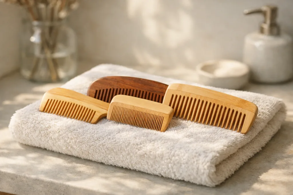 wooden combs bathroom lifestyle wooden combs bathroom lifestyle