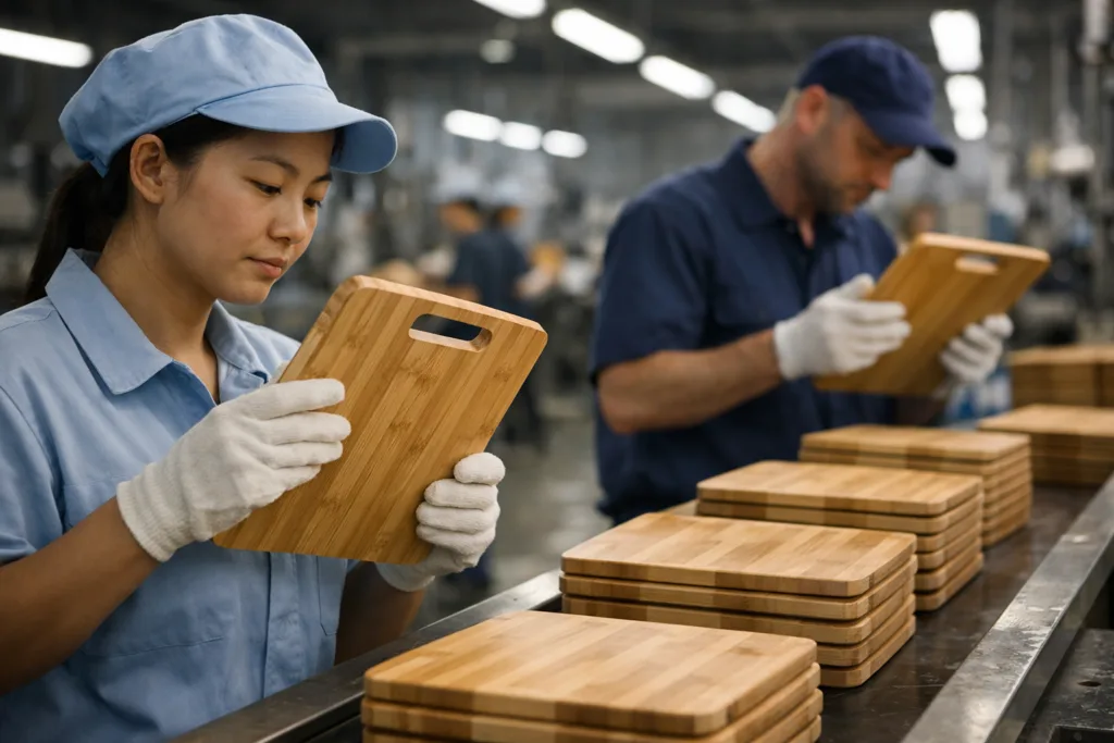 bamboo product quality control factory bamboo product quality control factory