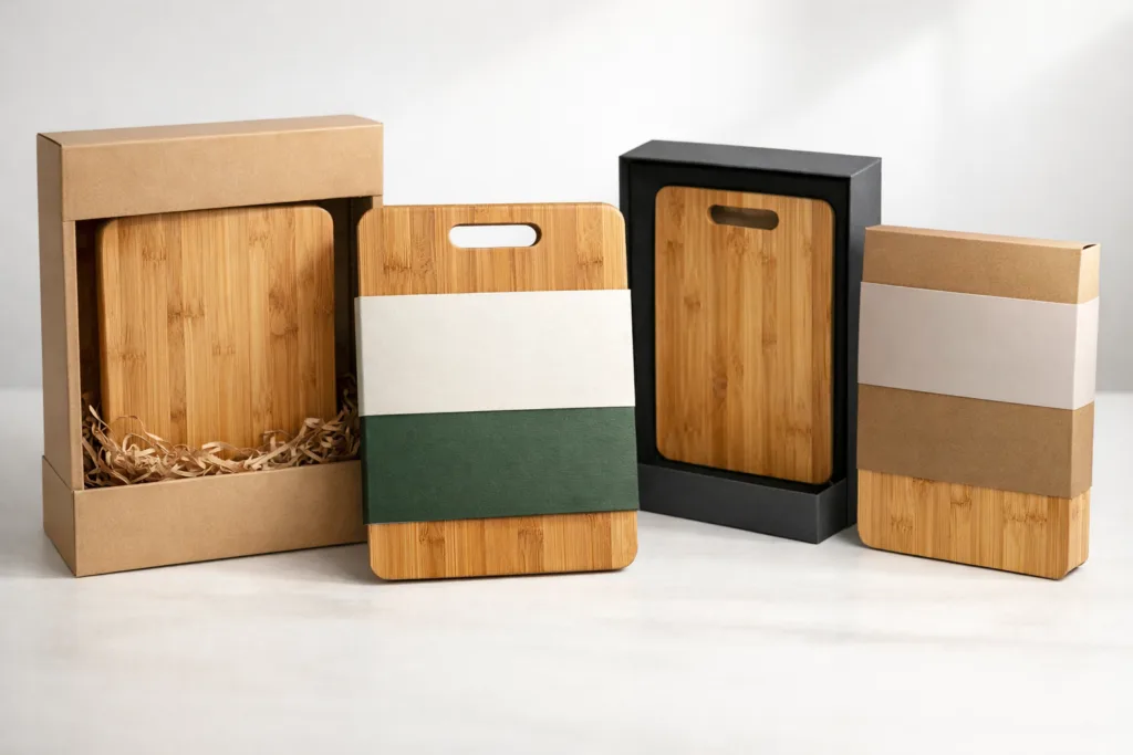 custom bamboo board packaging options custom bamboo board packaging options