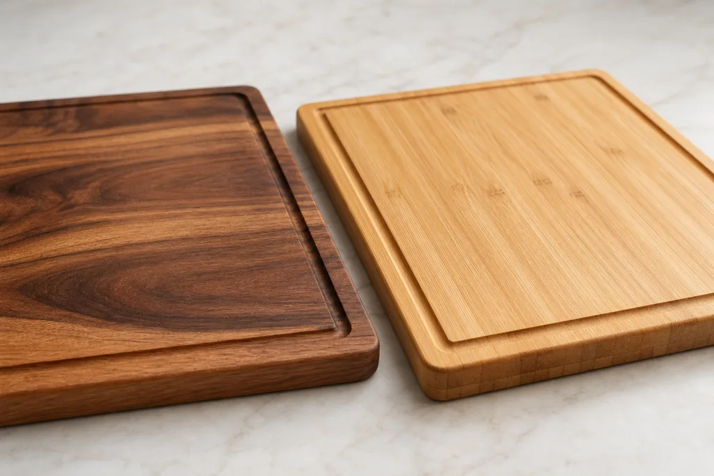 acacia vs bamboo cutting board compare