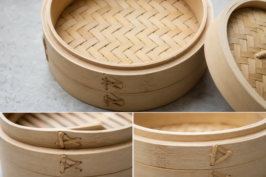 bamboo steamer craftsmanship check