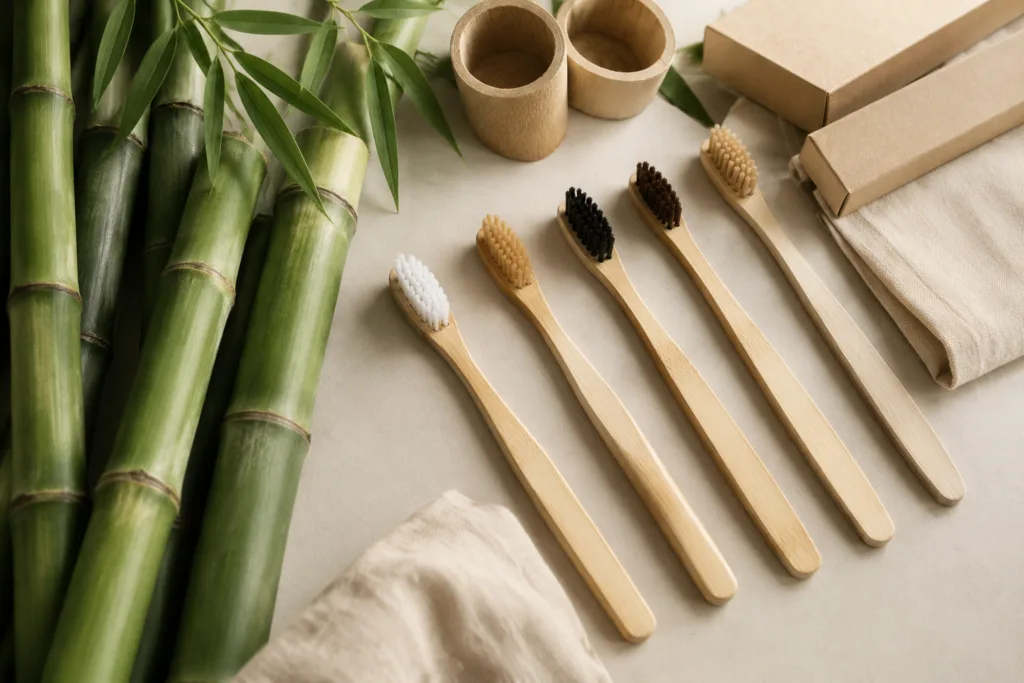 bamboo toothbrush materials comparison
