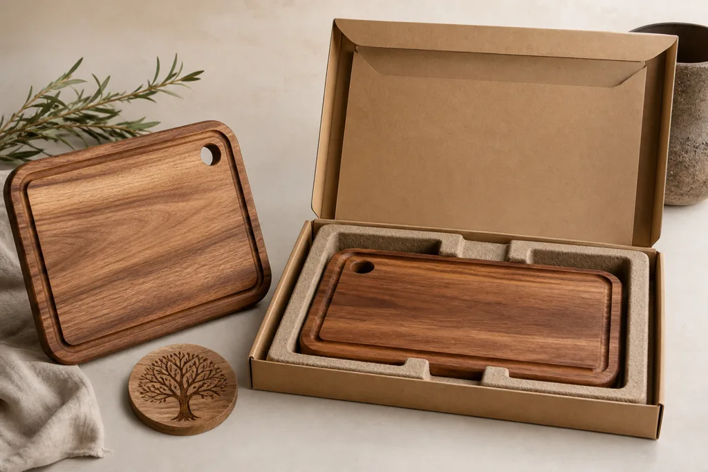 cutting board private label packaging