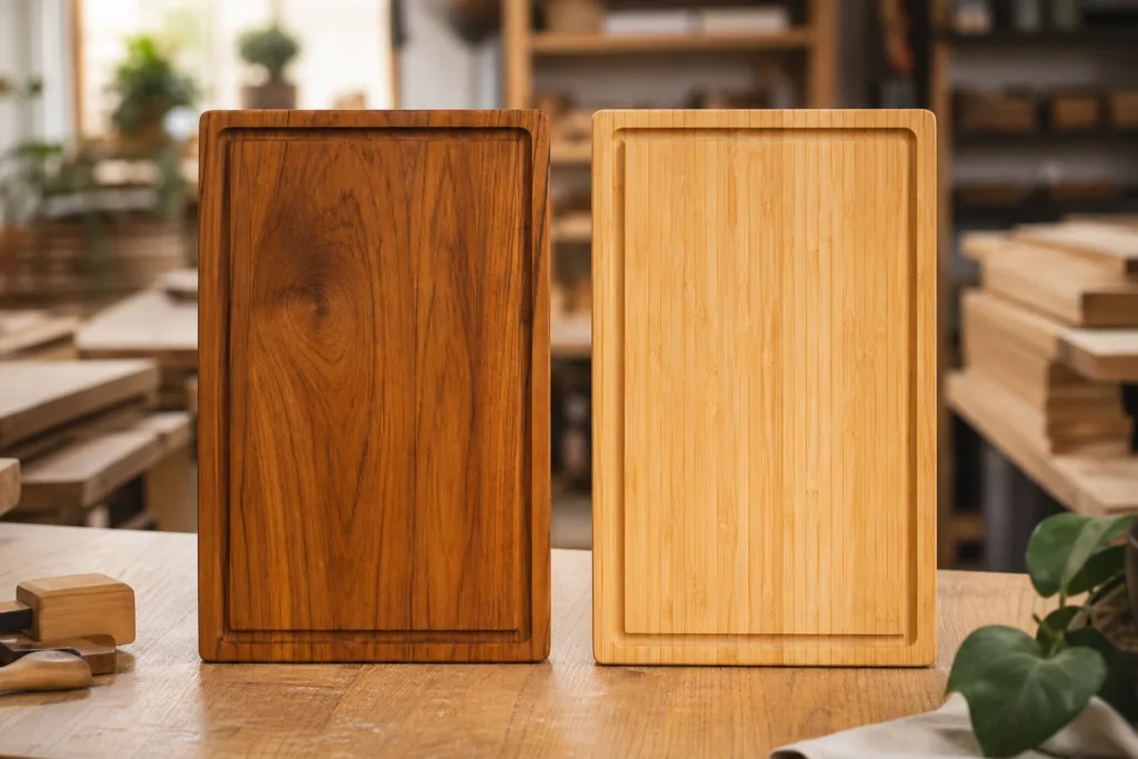 teak vs bamboo cutting board 1