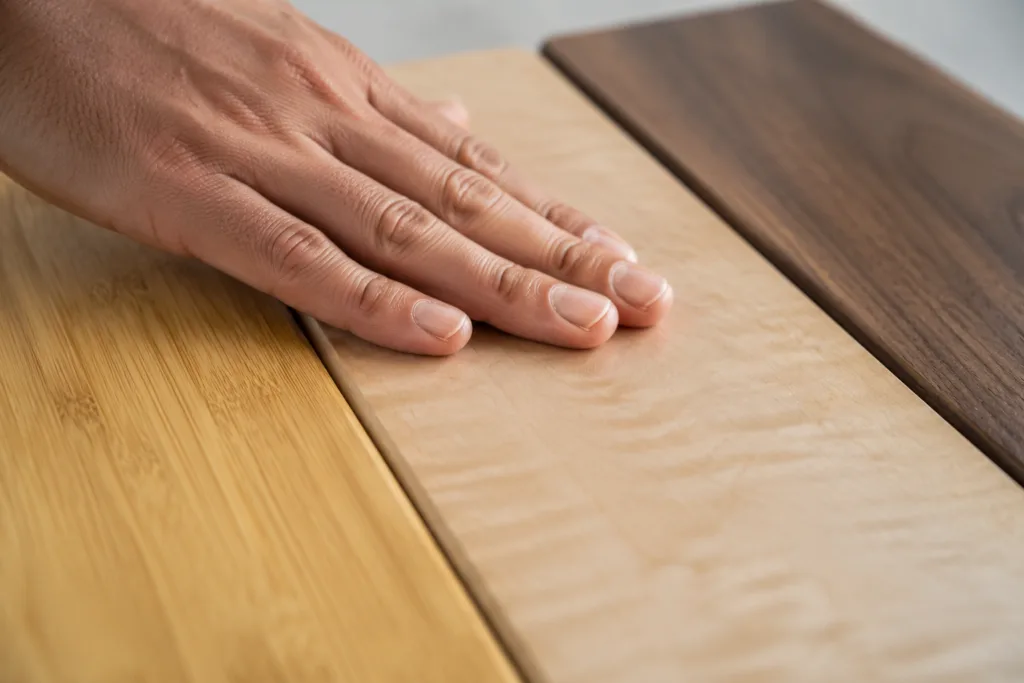 touch bamboo maple walnut