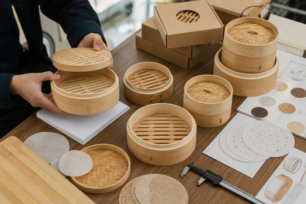 bamboo steamer size accessory planning