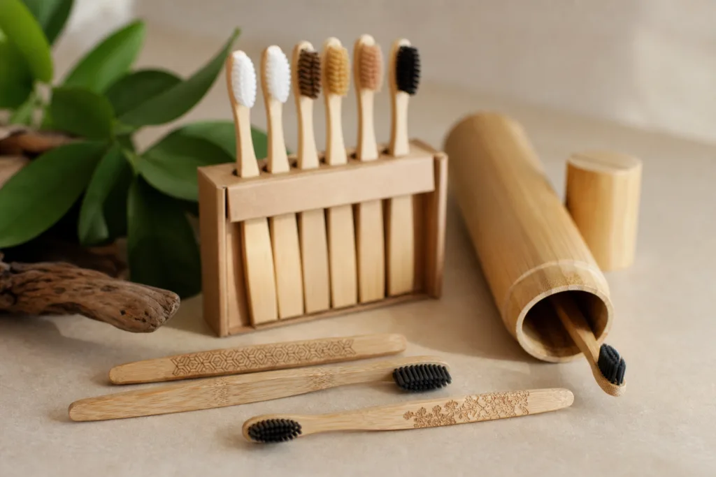 bamboo toothbrush product cluster