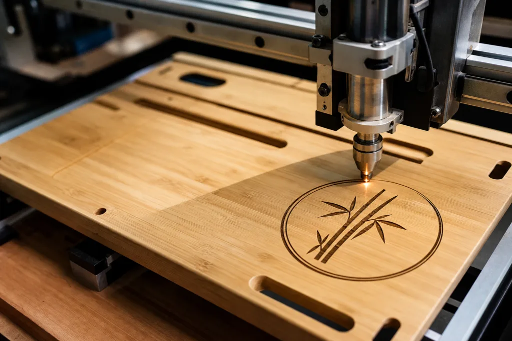 custom bamboo laptop table laser engraving cnc custom bamboo laptop table laser engraving cnc