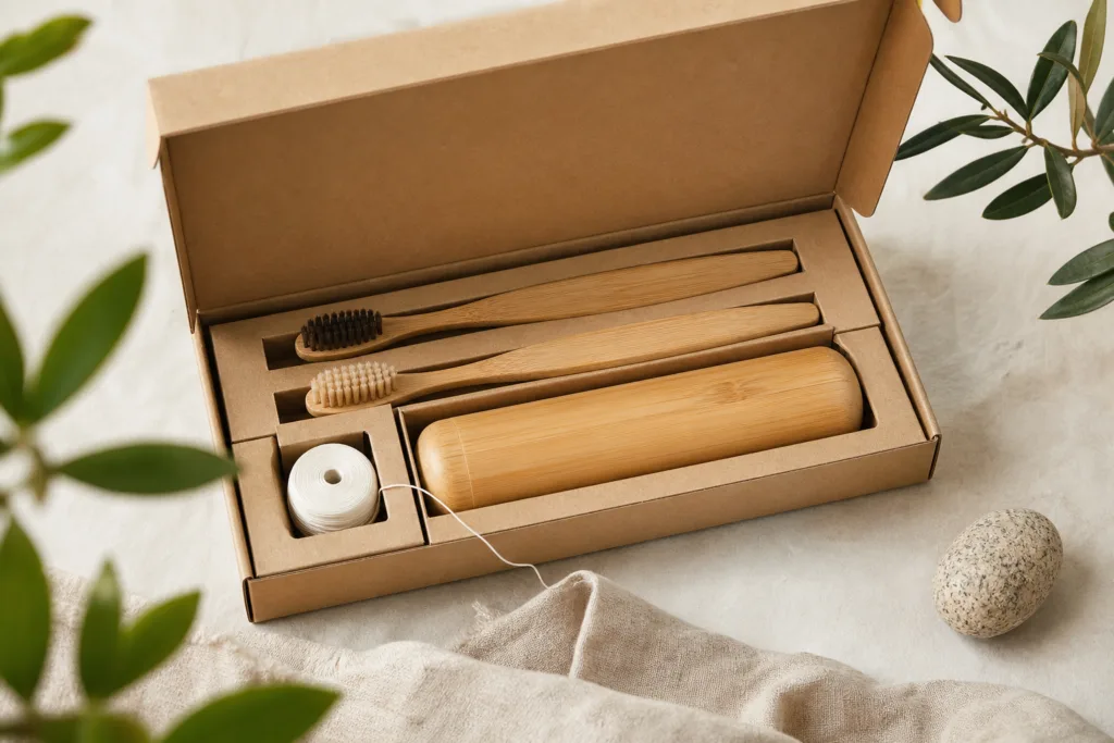 eco bamboo toothbrush starter kit