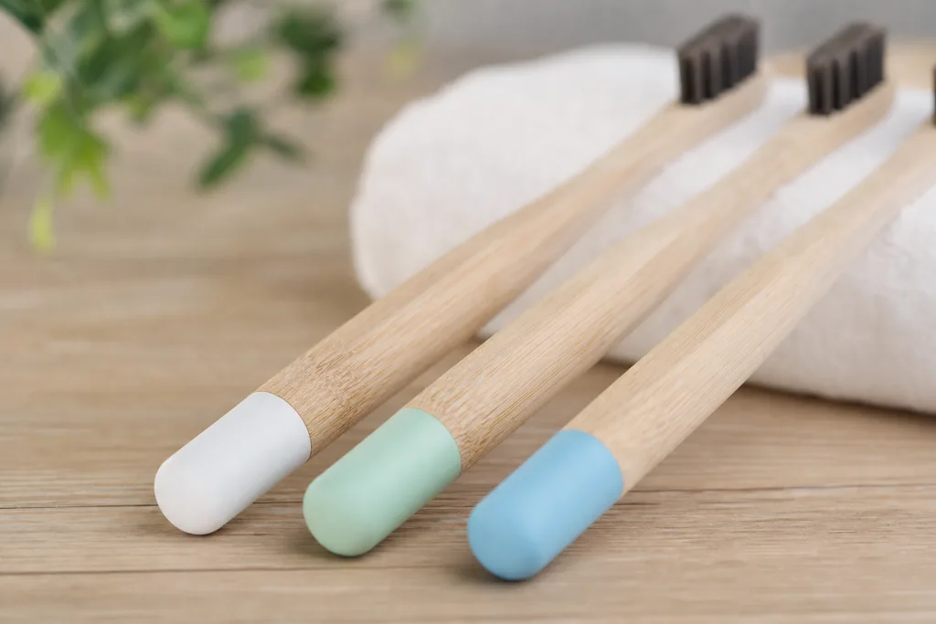 family bamboo toothbrush identification