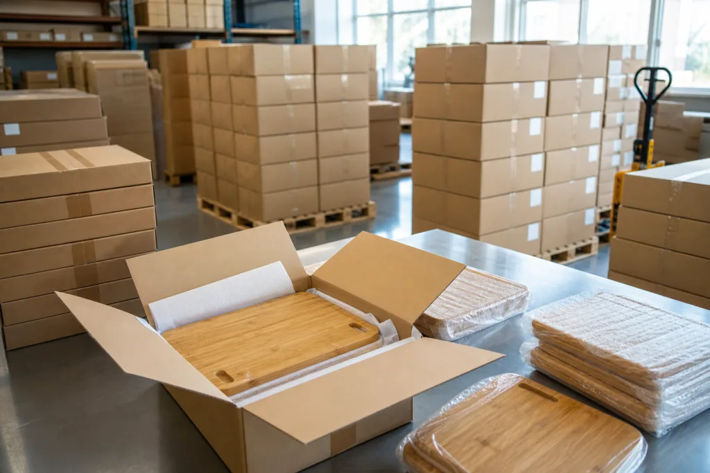 packaging bamboo boards humid destinations